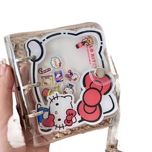 New Cute Kitten Folding Clip For 3-Inch Celebrity Card Album Diy
