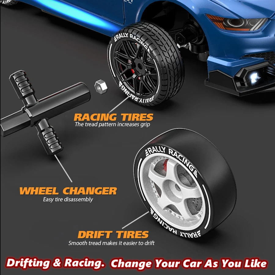 4WD RC Drift Car Remote Control GTRPRO AE86PRO Model 4x4 Racing RTR