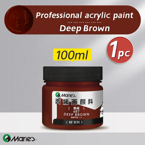 Marie's Art Acrylic Paint,3.38oz/100ml,Rich Pigmented,Painting for