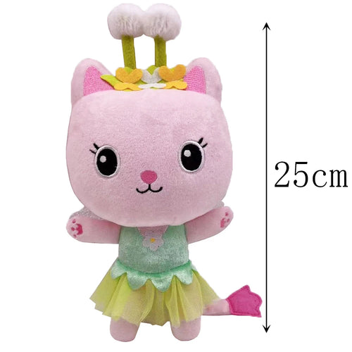 New Gabbys doll house Plush Toy Mercat Cartoon Stuffed Animals Smiling