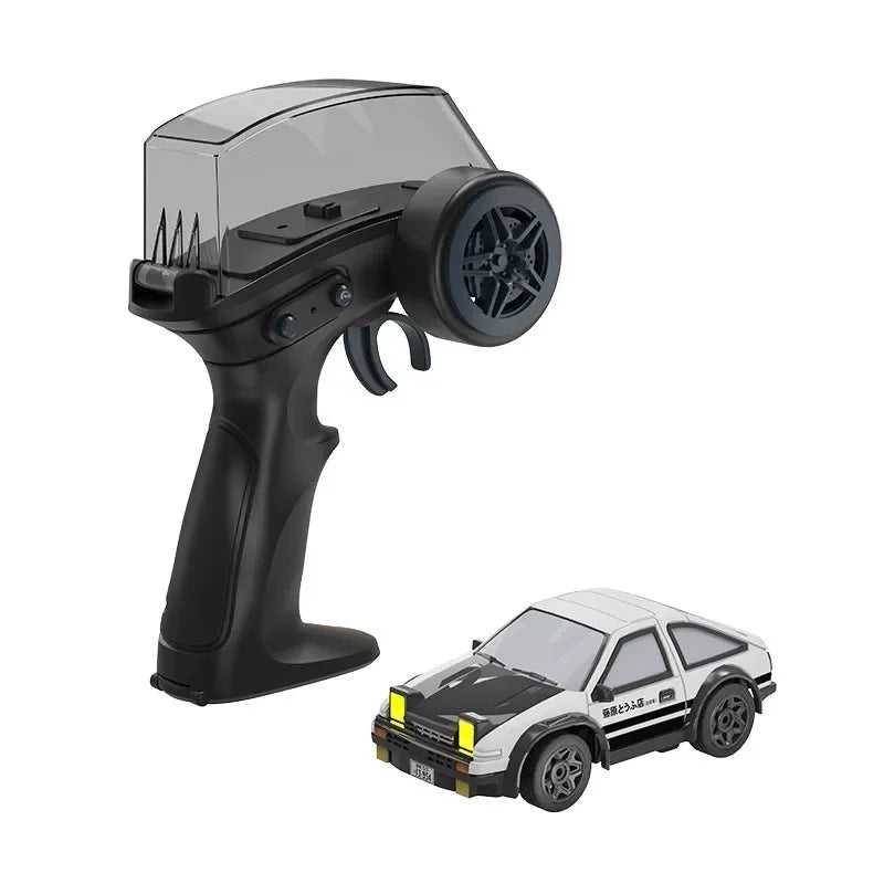 1:64 Desktop RC Drift Car 2.4G High-Speed Racing Car Four-Wheel Mini