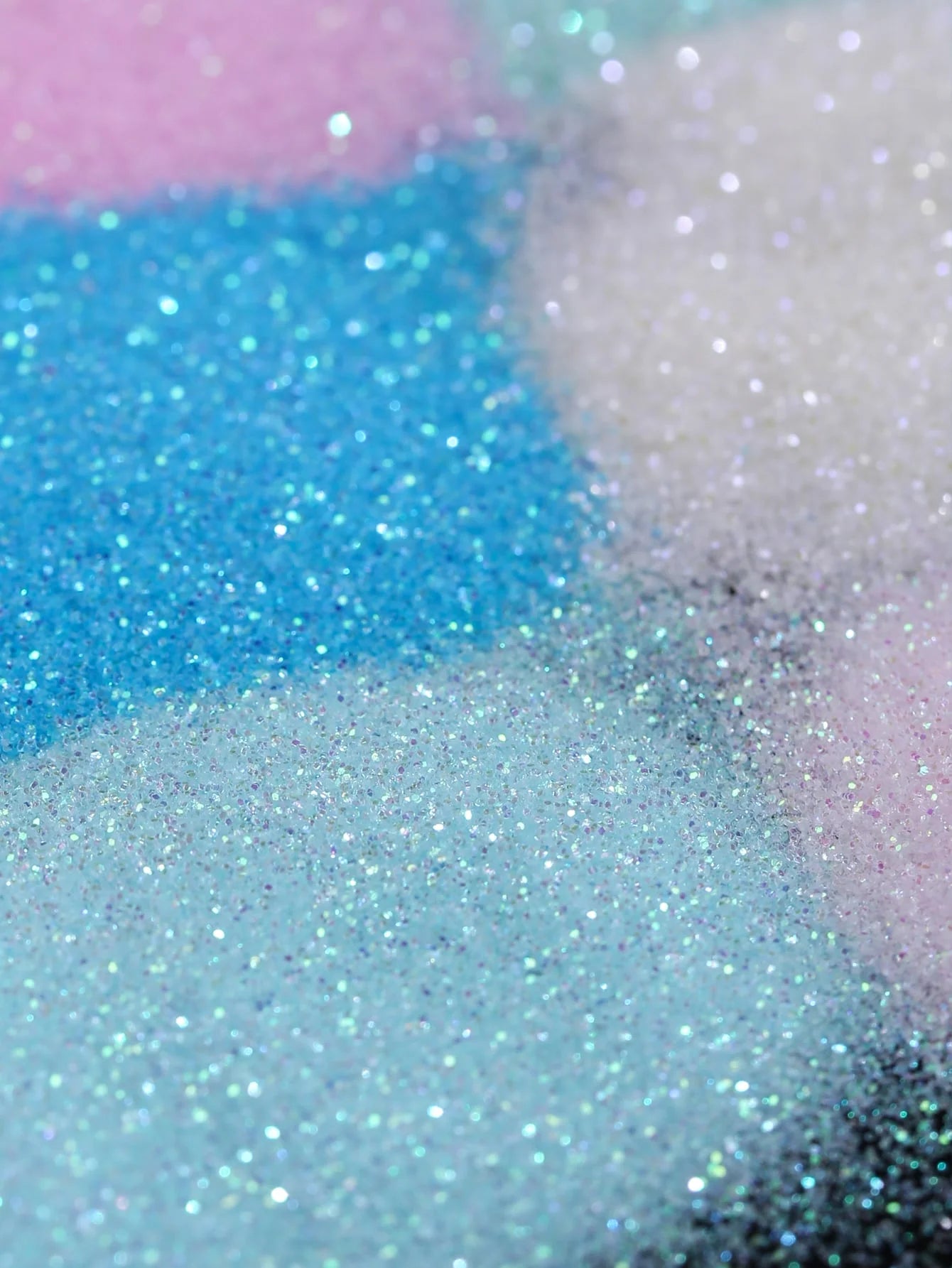6Bottles Iridescent  Fine Glitter Series Powder Resin Supplies