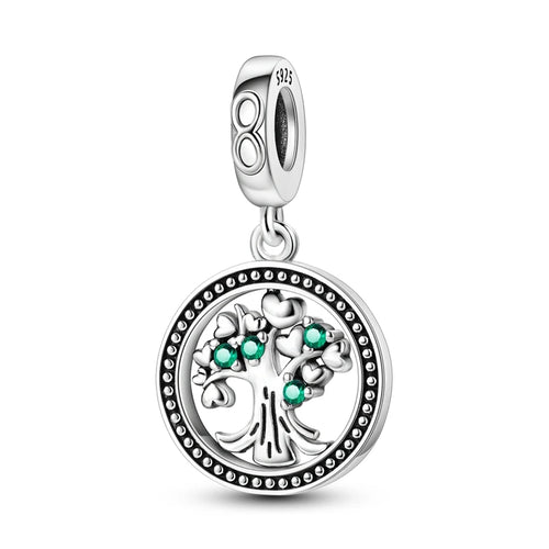 Womens Tree Of Life Pendant Charms Bead For Pandora 925 Silver