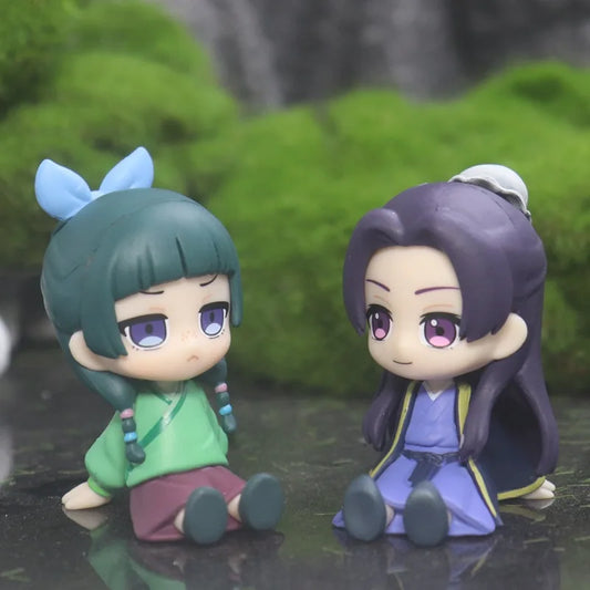 2pcs/Set Q Version The Apothecary Diaries Maomao Jinshi Mini Figure