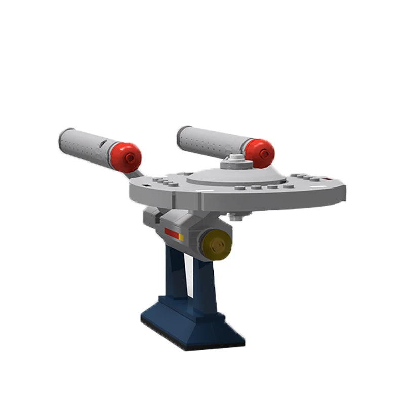 Fighter bracket model creative MOC assembly building blocks, DIY