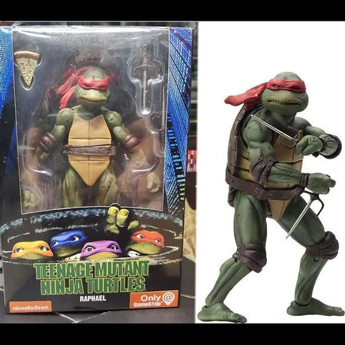 Neca Ninja Turtles 1990 Movie Version Limited Edition 7 Inch Posable