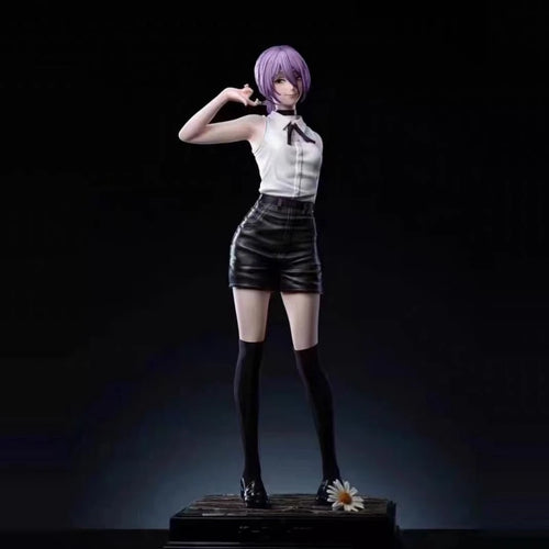 32cm Chainsaw Man Reze Standing Position Anime Figure Model Statue