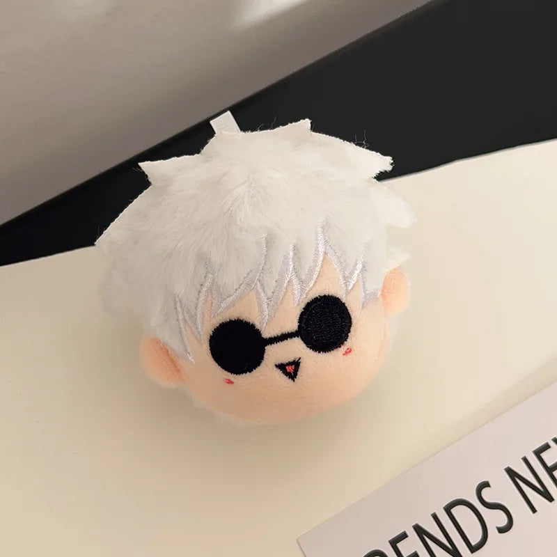 Anime Jujustu Kaisens Plush Pendant Keychain Gojo Satoru School Bag