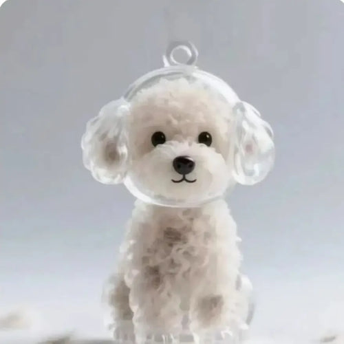 Pet Hair Memorial Resin Storage Capsule Creative Cat/Dog Hair Pendant
