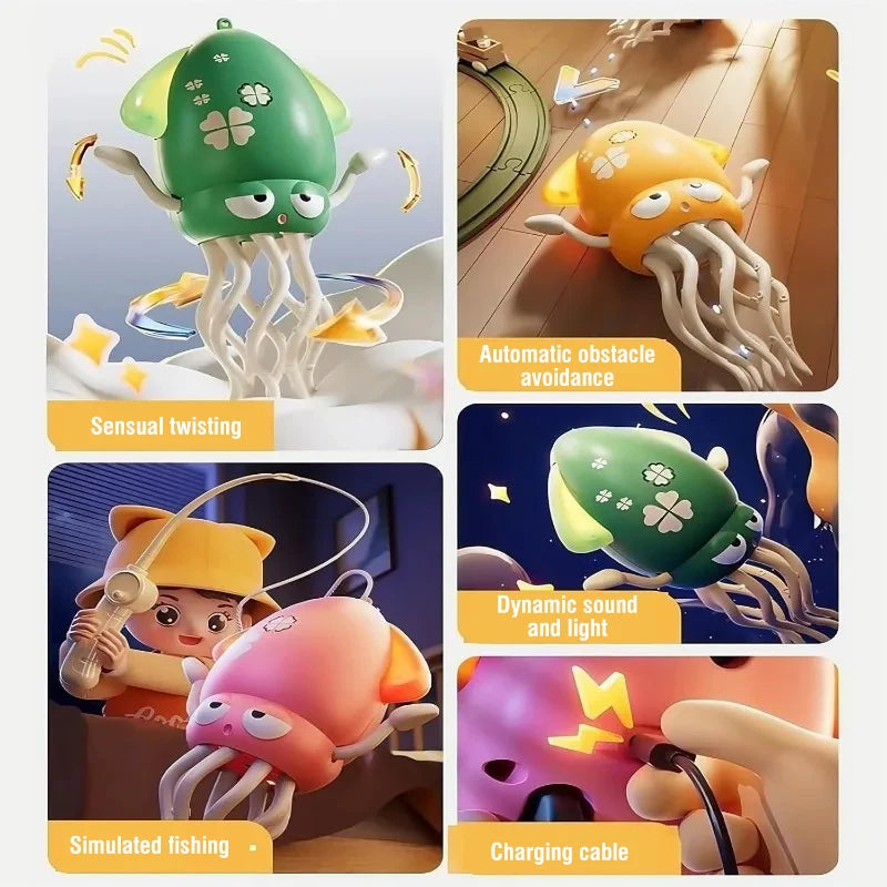 Baby Toy Swing Duck Toy Cartoon Press Vehicles Glide Animal Inertia