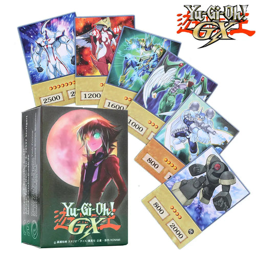 100pcs Yu-Gi-Oh Anime Style Cards Blue Eyes Dark Magician Exodia