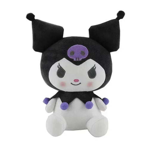 25CM Kawaii Sanrio Plush Hello Kitty Cinnamonroll Kuromi Pochacco
