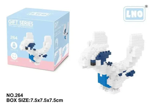 Pokemon Small Blocks Nanoblock Charizard Kyogre Groudon Rayquaza Model