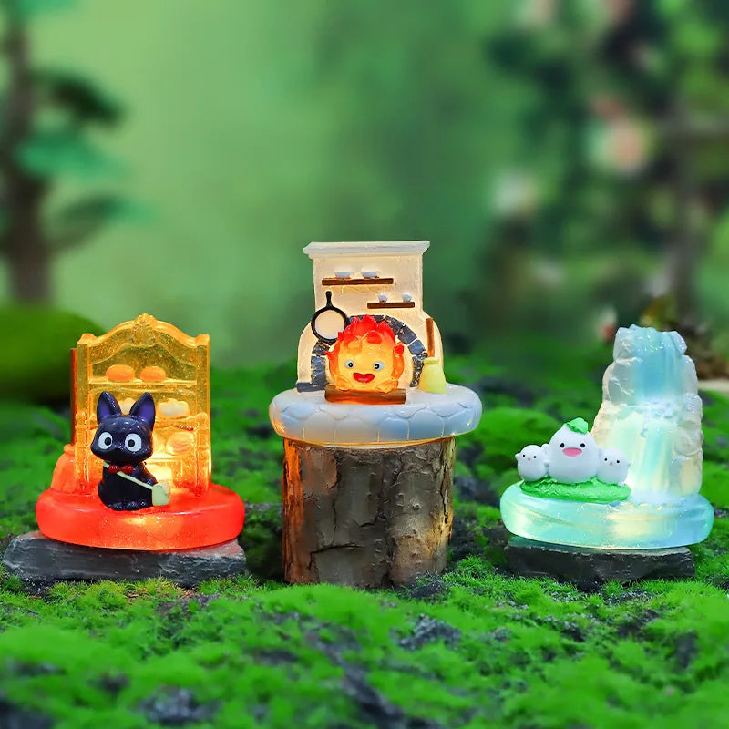 New Miyazaki Hayao Fairy Tale Third Play Blind Box Lamp Desktop