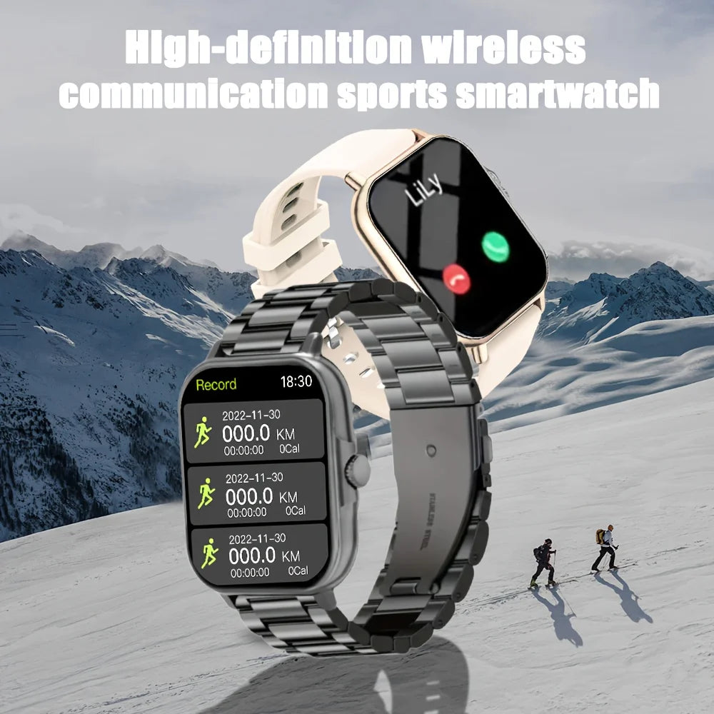 LAXASFIT 2026 New Smartwatch Bluetooth Calling Music Playback Heart