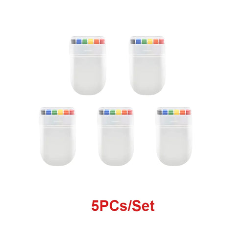 2PCs Rainbow Crayon Paint Rainbow Birthday Party Colourful Theme Party