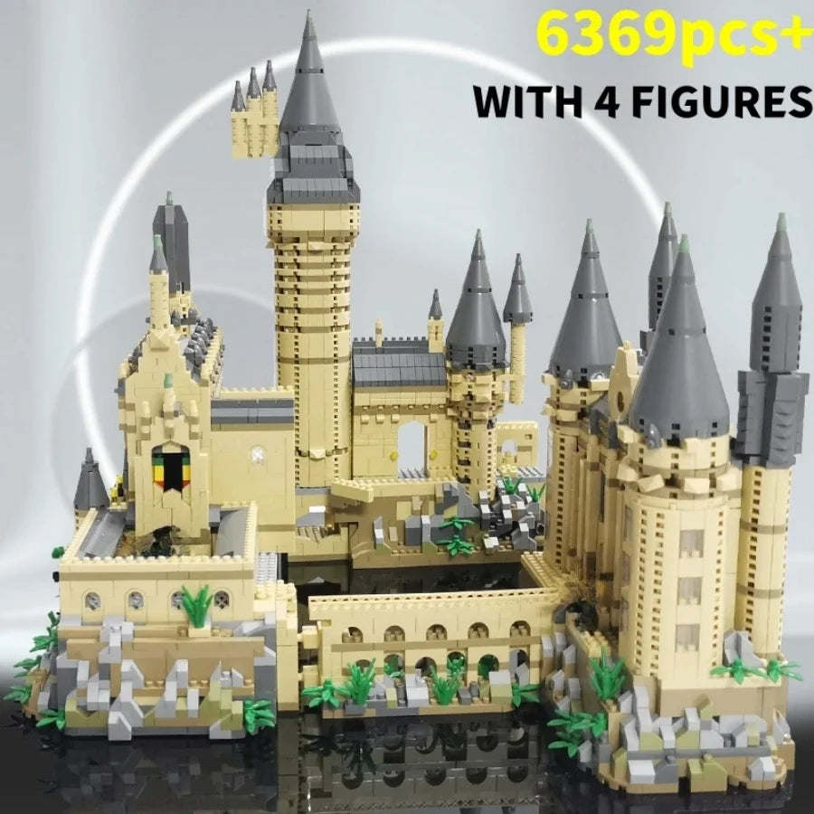 New Magic Hogwarts Castle Micro Building  Blocks Street View