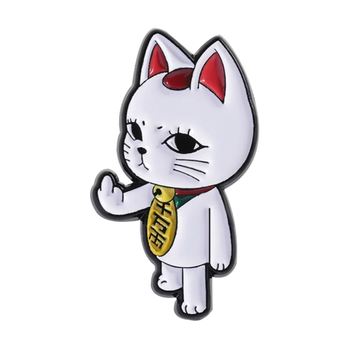 1-9 Pcs/Set Anime Turbo Granny Luck Cat Brooch Enamel Pins Cartoon