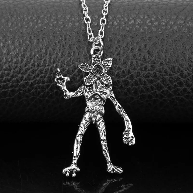 Movie New Stranger Things Necklace Demodog Demogorgon Monster Alloy