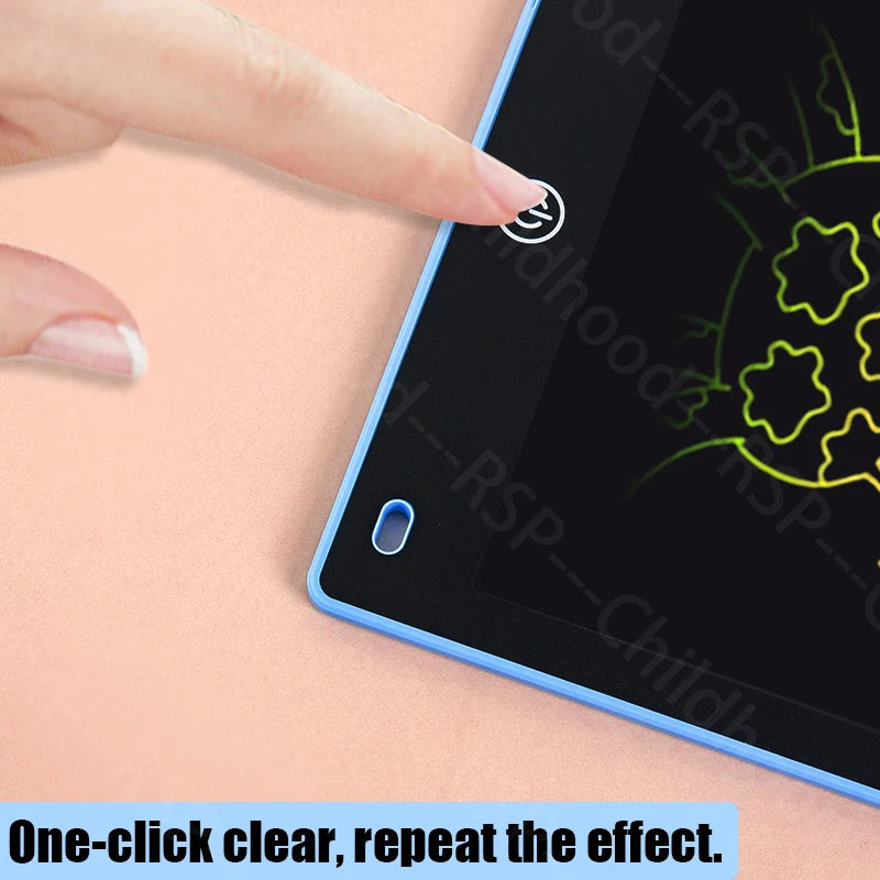 8.5" /10"/12" Drawing Board LCD Writing Tablet For Kids Montessori