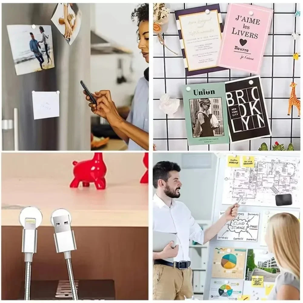 Round  Magnets, Mini Refrigerator  Magnets Disc for Whiteboard Locker