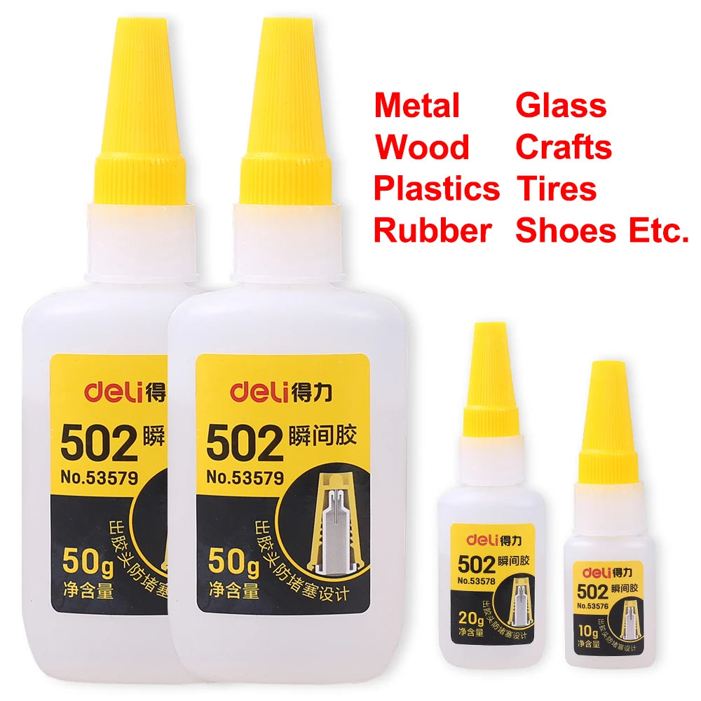 Professional Super Glue Extra Strong 502 Fast Instant Adhesive