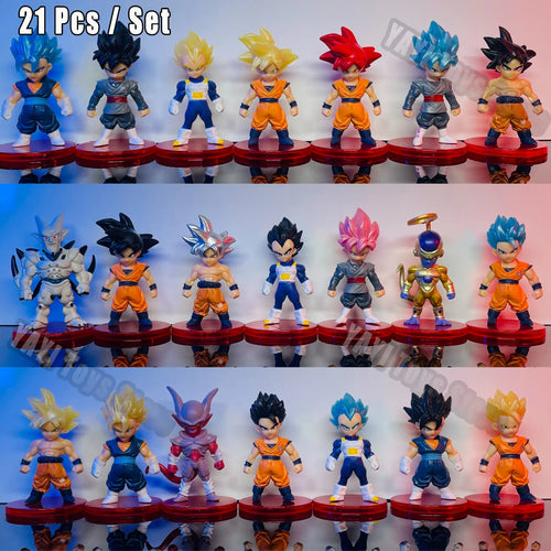 Dragon Ball Z Super Saiyan Son Goku Anime Figure Son Gohan Vegeta