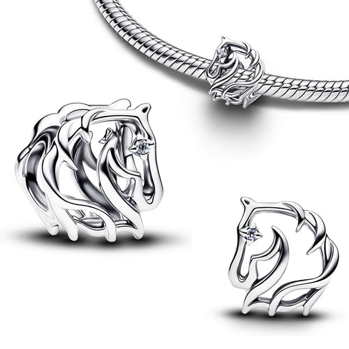 New 925 Sterling Silver Charms Heart Bee Flower key Lock Earrings