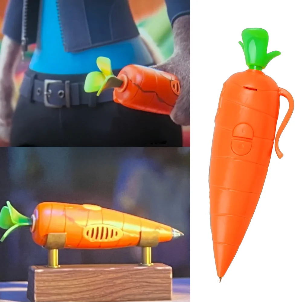 Judy & Nick Carrot Voice Recorder Electronic Sound Toy Can Write