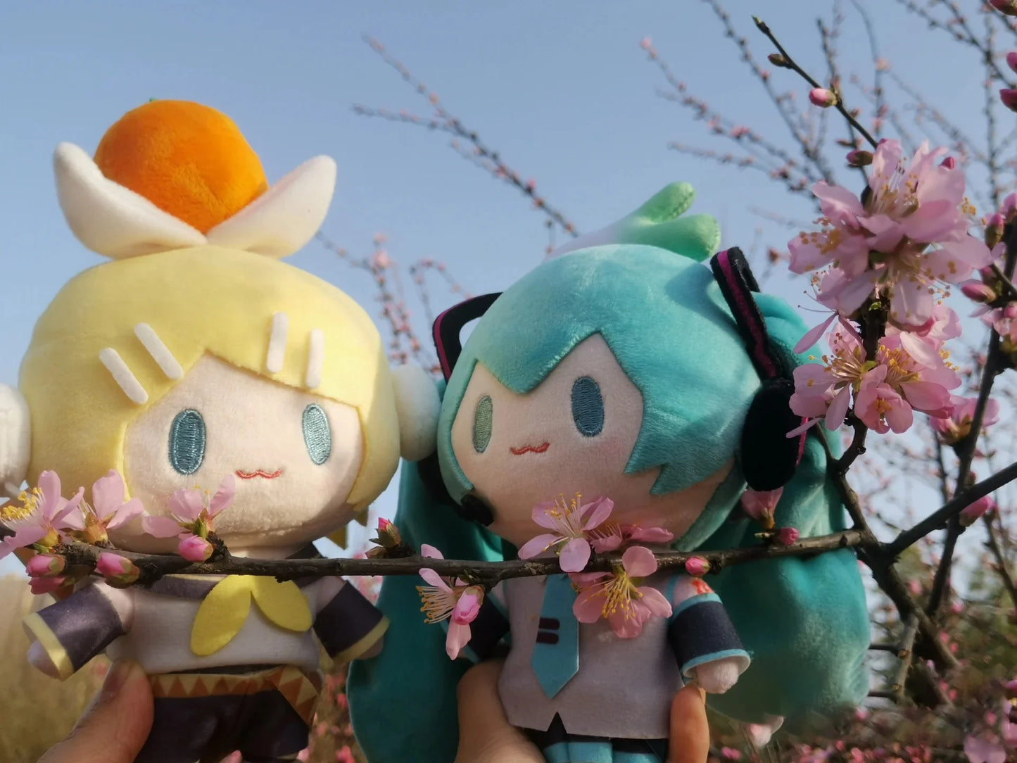 15cm Hatsune Miku Kawaii Q Version Figure Plush Doll Anime Peripheral