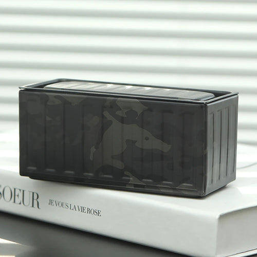 Miniature Storage Display Box Desktop Mini Container Model Mini Iron