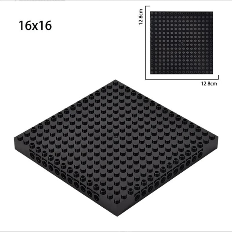 Wholesale Pixel Art Building Block Bottom Plate 65803 Brick 16X16