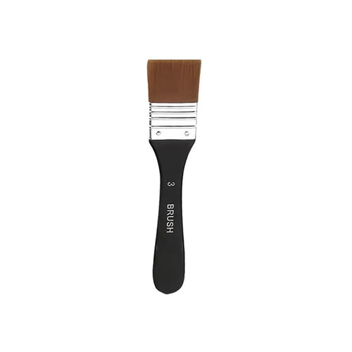 Paint Brush, Flat Bright Paint Brushes Craft Basecoating Paint Brushes