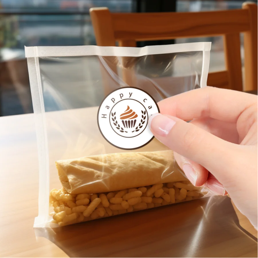 Customizable Photo Stickers with Multicolor Logos - Durable Waterproof