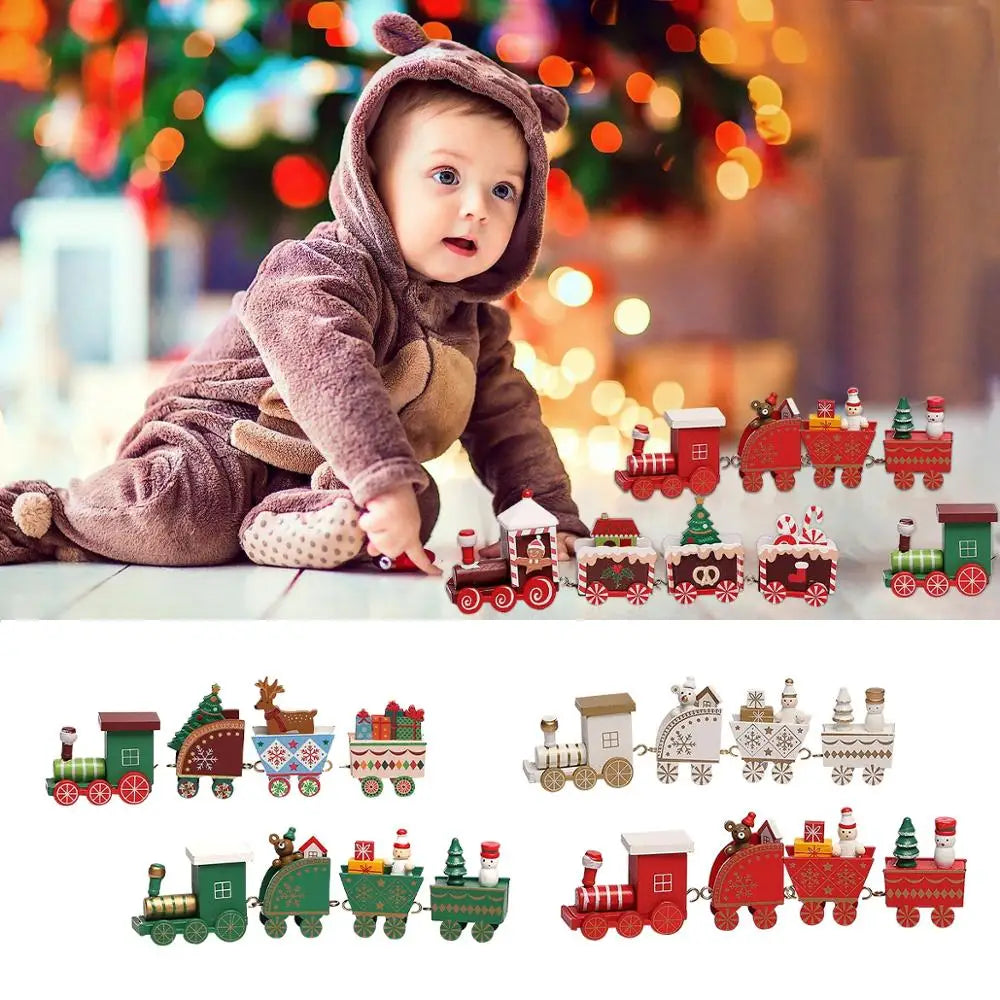 Christmas Train Merry Christmas Decorations For Home 2023 Cristmas