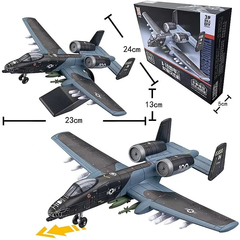 Military Series Building Blocks A-10 Thunderbolt II Support Attack