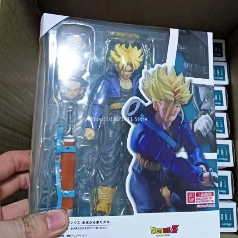 Anime Dragon Ball Z Figures Shf Super Saiyan Trunks Action Figure