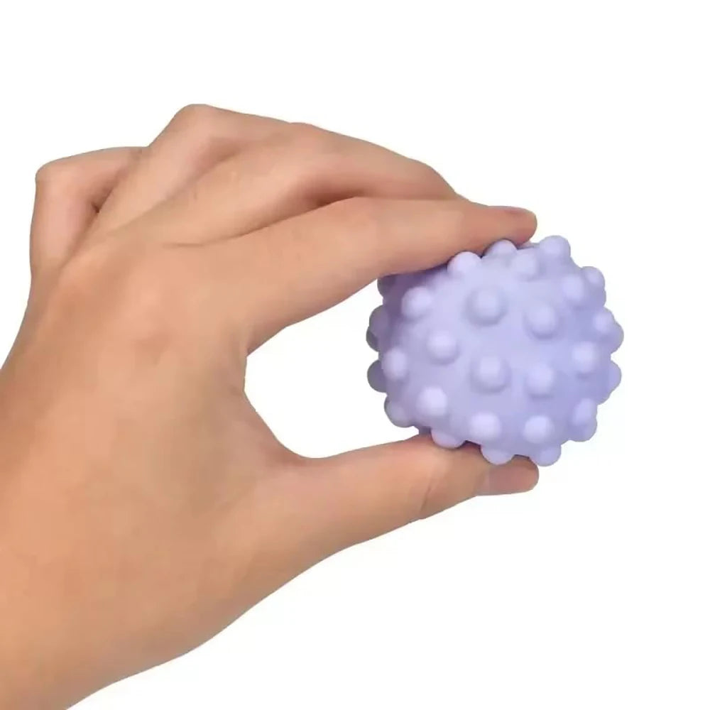 6Pcs Textured Multi Ball Set Develop Tactile Senses Toy Baby Touch