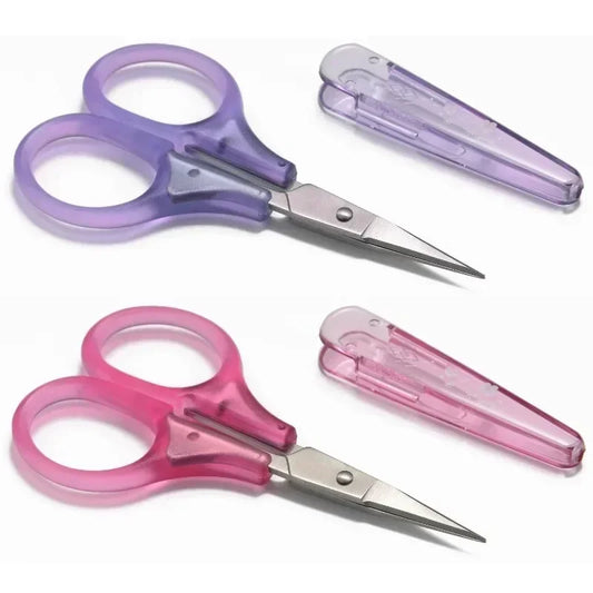 1pc Compact Precision Craft Scissors Sharp Stainless Steel Blades with