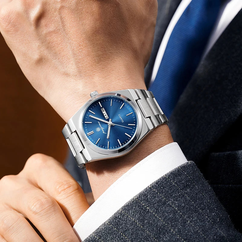 PAAZOMU Luxury Quartz Man Wristwatch Sport Men Watches Waterproof