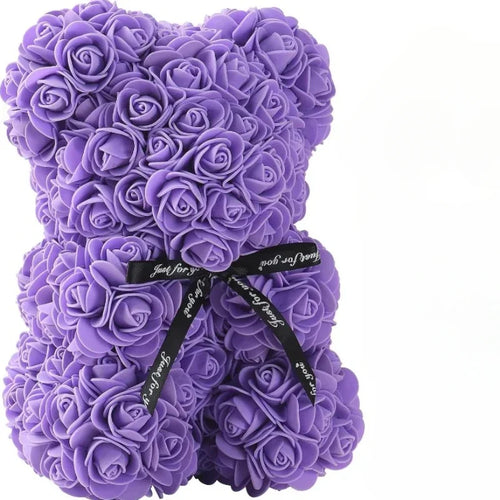 2025 New Artificial Flower Eternal Rose Teddy Bear for Mom Mother's