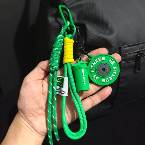 Fitness Keychain for Gym Lovers Premium Gift Sports Enthusiasts