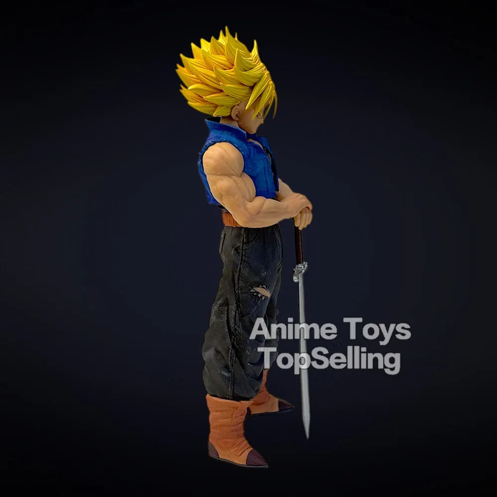 25cm/9.84in Anime Dragon Ball Z Figure Trunks Action Figures Pvc