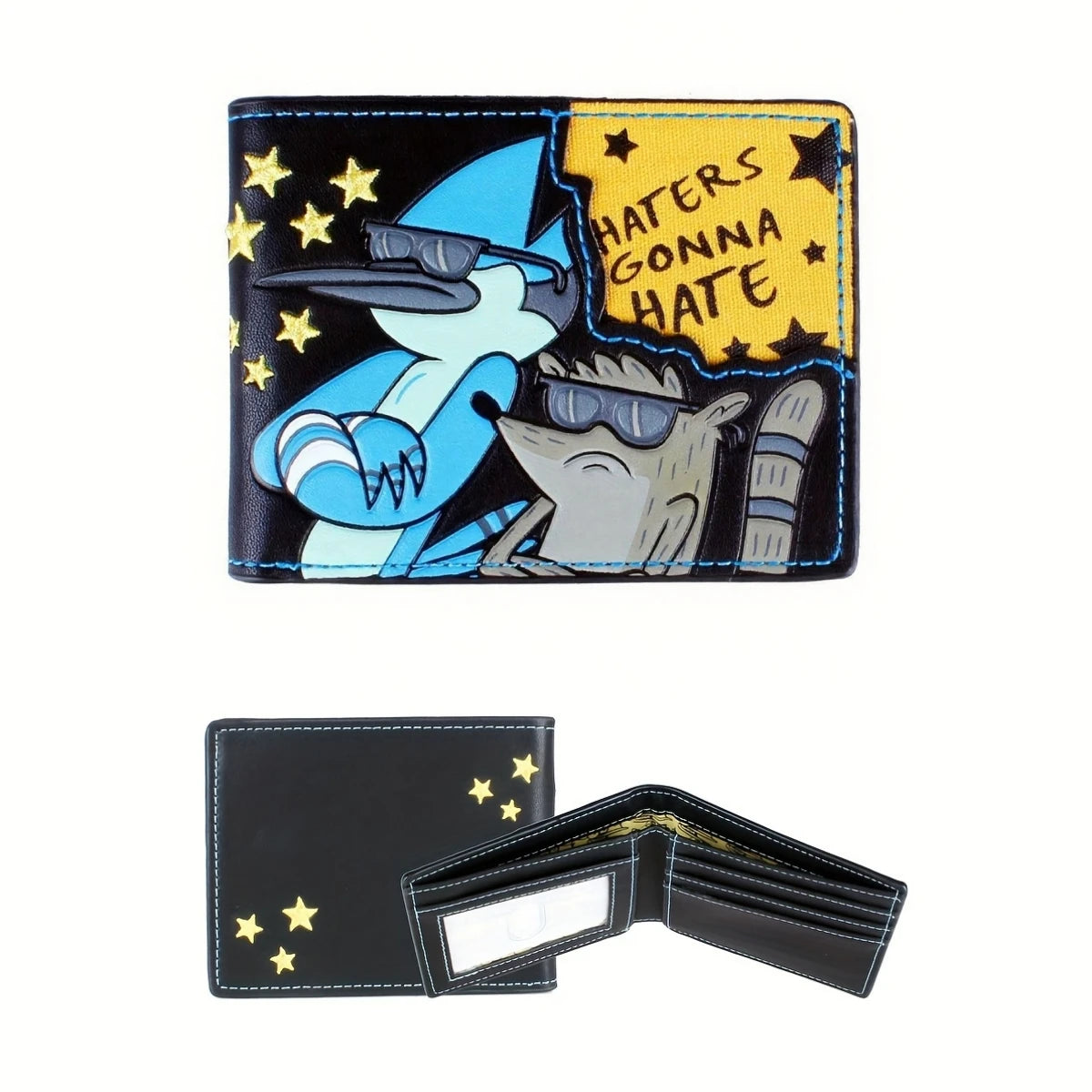 Cartoon Wallet Men's Wallet |   Boy's Wallet |   Haters Gonna Hate