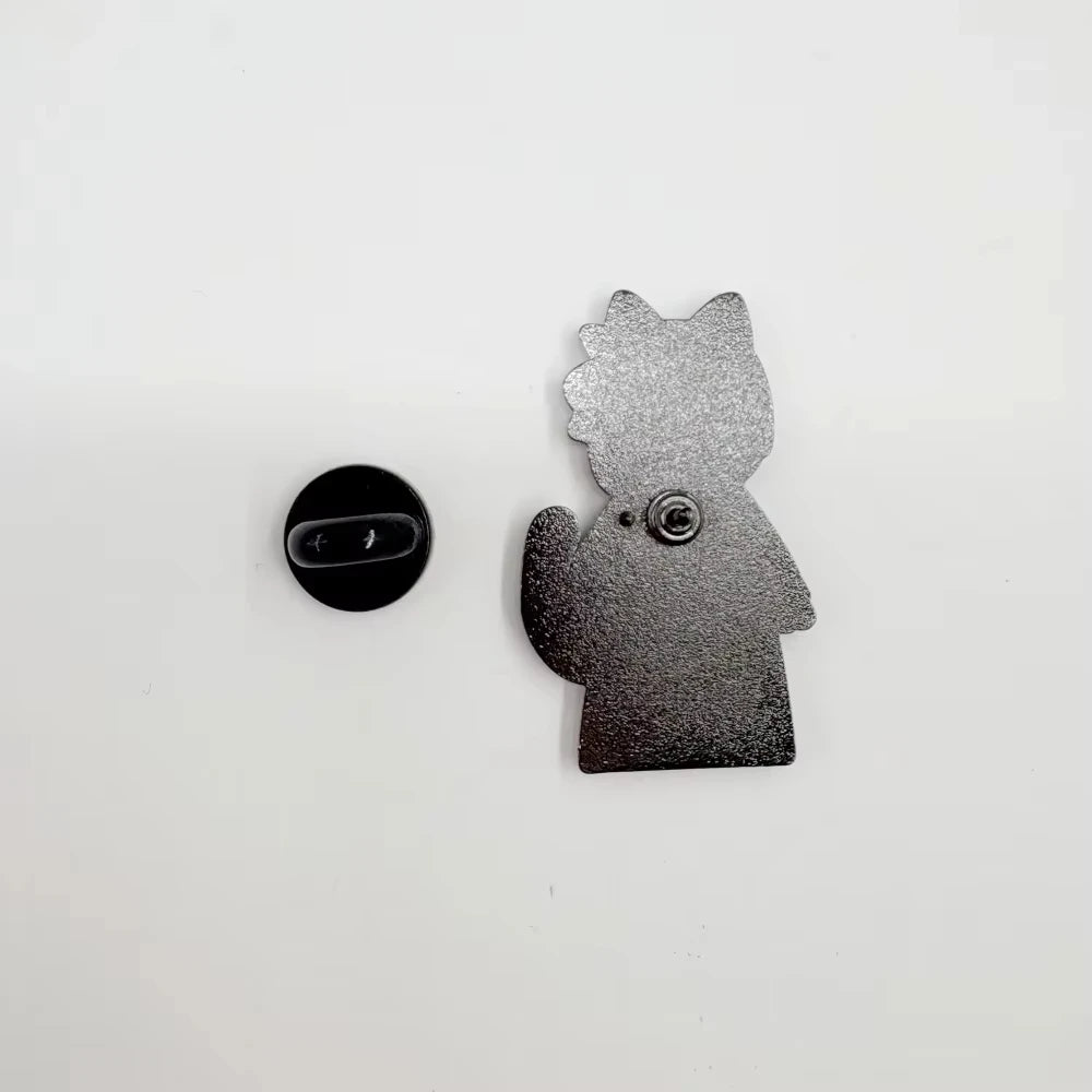 Fashion Maomao Enamel Pin Anime Character Cute Expression Lapel Pin