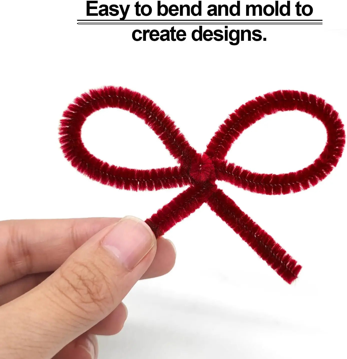 100/200/300 Pcs Creative Crafting Pipe Cleaners Supplies for DIY