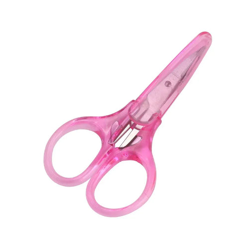 1pc Compact Precision Craft Scissors Sharp Stainless Steel Blades with