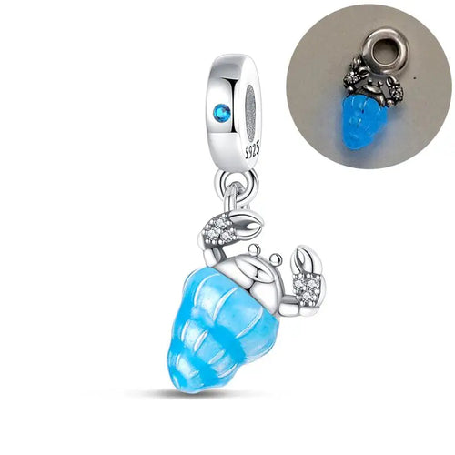 2024 New 925 Sterling Silver Luminous Charm Beads for 3mm Original