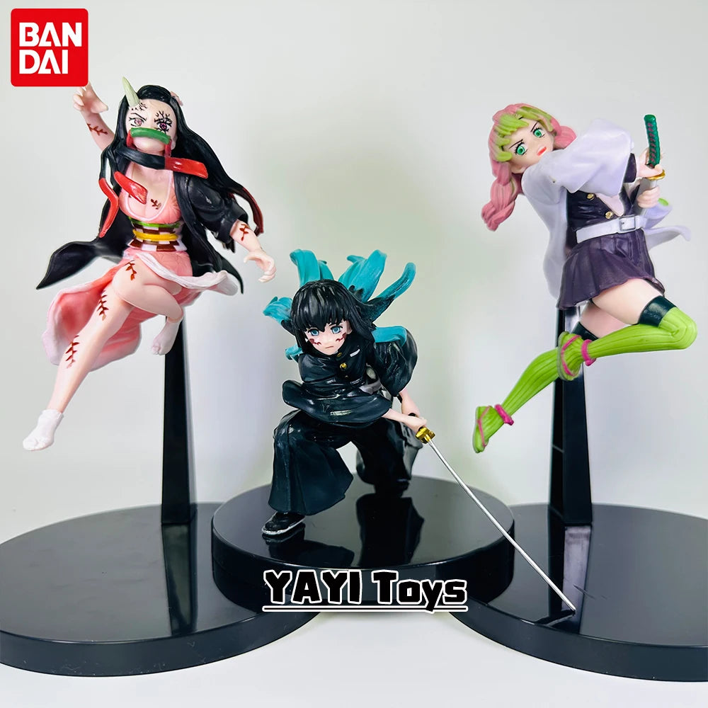 Hot Anime Demon Slayer Figure Tanjirou Agatsuma Zenitsu Kyoujurou