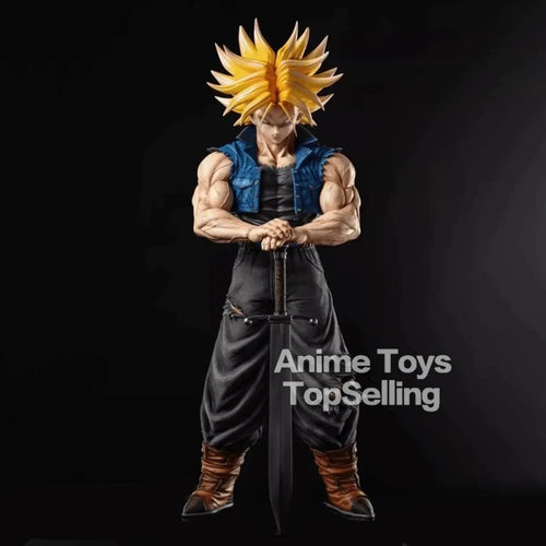 25cm/9.84in Anime Dragon Ball Z Figure Trunks Action Figures Pvc